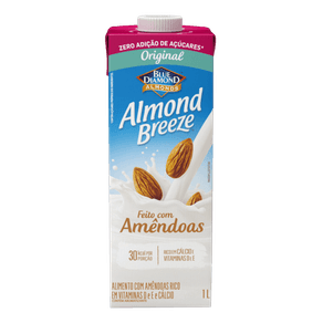 BEBIDA DE AMENDOAS ZERO ACUCAR ALMOND BREEZE 1L BEBIDA DE AMENDOAS ZERO ACUCAR ALMOND BREEZE 1L