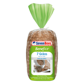 PÃO SEVEN BOYS 400G 7 GRÃOS PÃO SEVEN BOYS 400G 7 GRÃOS