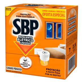 KIT APARELHO + REFIL ELÉTRICO SBP 35ML KIT APARELHO + REFIL ELÉTRICO SBP 35ML