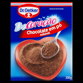 CHOCOLATE EM PÓ DR OETKER 200GR CHOCOLATE EM PÓ DR OETKER 200GR