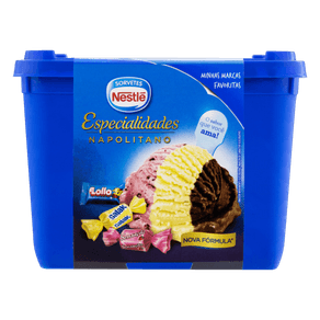 SORVETE NAPOLITANO NESTLE 1.5L