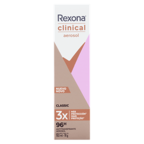 DESODORANTE AEROSSOL CLASSIC REXONA CLINICAL 150ML