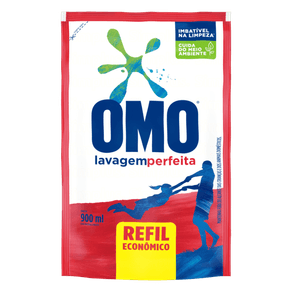 LAVA ROUPAS OMO 900ML REFIL LAV PERFEITA LAVA ROUPAS OMO 900ML REFIL LAV PERFEITA