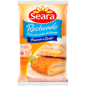 EMPANADO PRESUNTO E QUEIJO SEARA 120G EMPANADO PRESUNTO E QUEIJO SEARA 120G