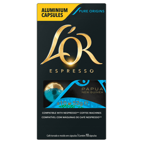 CAPSULA CAFE LOR 52G EXPRESSO PAPUA CAPSULA CAFE LOR 52G EXPRESSO PAPUA