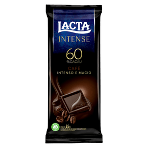 CHOCOLATE LACTA 85G INTENSE CAFE