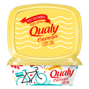 MARGARINA CREMOSA COM SAL QUALY 250G MARGARINA CREMOSA COM SAL QUALY 250G