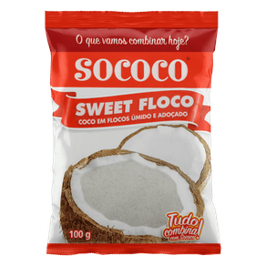 COCO RALADO SOCOCO 100GR SWEET FLOCOS