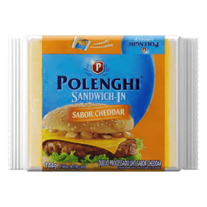 QUEIJO CHEDDAR SANDWICH-IN 144G QUEIJO CHEDDAR SANDWICH-IN 144G