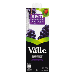 SUCO DE UVA LIGHT DEL VALLE MAIS 1L SUCO DE UVA LIGHT DEL VALLE MAIS 1L