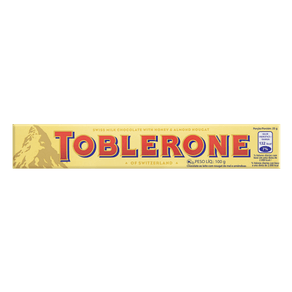 CHOCOLATE TOBLERONE 100GR AO LEITE MEL E AMENDOAS
