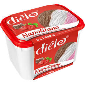 SORVETE NAPOLITANO DIÊLO 2L SORVETE NAPOLITANO DIÊLO 2L