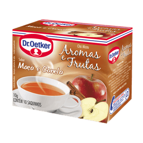 CHA DR OETKER 30GR FLORES/FRUT C/15 MACA/CANELA CHA DR OETKER 30GR FLORES/FRUT C/15 MACA/CANELA