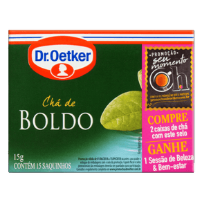 CHA DR OETKER 15GR BOLDO C/15 SACHE