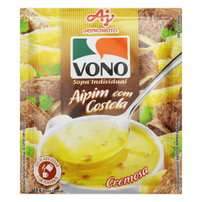 SOPA VONO 18GR AIPIM C/COSTELA SOPA VONO 18GR AIPIM C/COSTELA