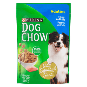 RAÇÃO PARA CÃES MÉDIOS E ADULTOS SABOR FRANGO DOG CHOW 100GR RAÇÃO PARA CÃES MÉDIOS E ADULTOS SABOR FRANGO DOG CHOW 100GR