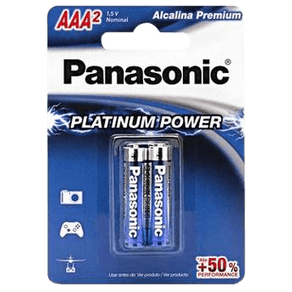 PILHA PANASONIC ALC PREMIUM AAA C/2 PILHA PANASONIC ALC PREMIUM AAA C/2