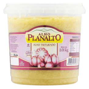 ALHO PLANALTO 1KG TRITURADO ALHO PLANALTO 1KG TRITURADO