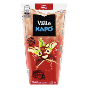 SUCO DE MAÇA DEL VALLE KAPO CAIXA 200ML SUCO DE MAÇA DEL VALLE KAPO CAIXA 200ML
