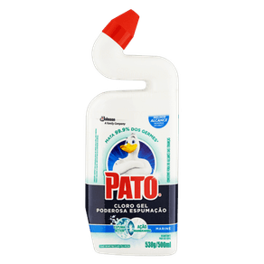 DESINFETANTE CLORO GEL ESPUMA MARINE PATO 500ML DESINFETANTE CLORO GEL ESPUMA MARINE PATO 500ML