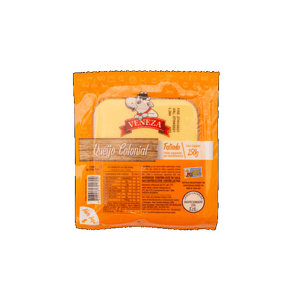 QUEIJO COLONIAL PRATO FATIADO VENEZA 150G QUEIJO COLONIAL PRATO FATIADO VENEZA 150G
