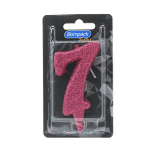 VELA BOMPACK ESPECIAL ROSA N7 VELA BOMPACK ESPECIAL ROSA N7