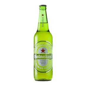 CERVEJA HEINEKEN LAGER BEER GARRAFA 600ML CERVEJA HEINEKEN LAGER BEER GARRAFA 600ML