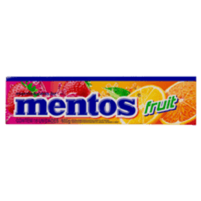 BALA MENTOS STICK 38GR FRUTAS BALA MENTOS STICK 38GR FRUTAS