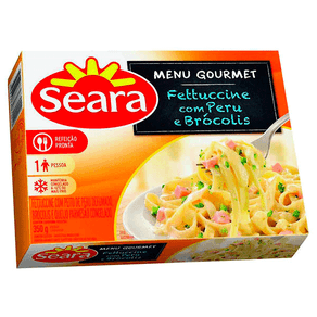 FETTUCINE PERU E BRÓCOLIS SEARA GOURMET 350G