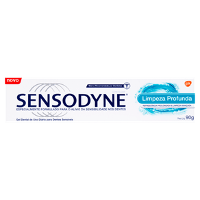 CREME DENTAL LIMPEZA PROFUNDA SENSODYNE 90G CREME DENTAL LIMPEZA PROFUNDA SENSODYNE 90G