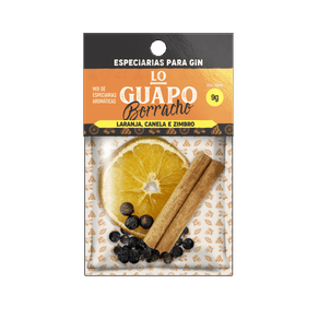 ESPECIARIAS PARA GIN LO GUAPO 9G LARANJA, CANELA E ZIMBRO ESPECIARIAS PARA GIN LO GUAPO 9G LARANJA, CANELA E ZIMBRO