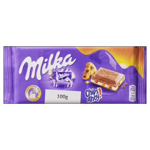 CHOCOLATE MILKA 100G ALPINMILCH CHIPS AHOY CHOCOLATE MILKA 100G ALPINMILCH CHIPS AHOY