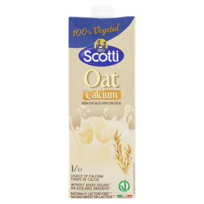 BEBIDA DE AVEIA SCOTTI CALCIUM CAIXA 1L