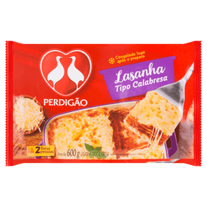 LASANHA CALABRESA PERDIGÃO 600G LASANHA CALABRESA PERDIGÃO 600G