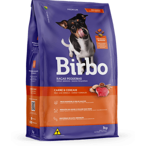 RAÇÃO PARA CÃES RAÇAS PEQUENAS BIRBO 1KG RAÇÃO PARA CÃES RAÇAS PEQUENAS BIRBO 1KG