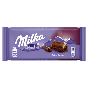 CHOCOLATE MILKA DARK 100G EXTRA COCOA CHOCOLATE MILKA DARK 100G EXTRA COCOA