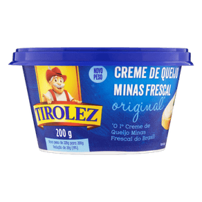 CREME MINAS FRESCAL TIROLEZ 200G