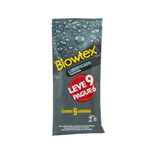PRESERVATIVO BLOWTEX LUBRIFICADO LV 9 PG 6 PRESERVATIVO BLOWTEX LUBRIFICADO LV 9 PG 6