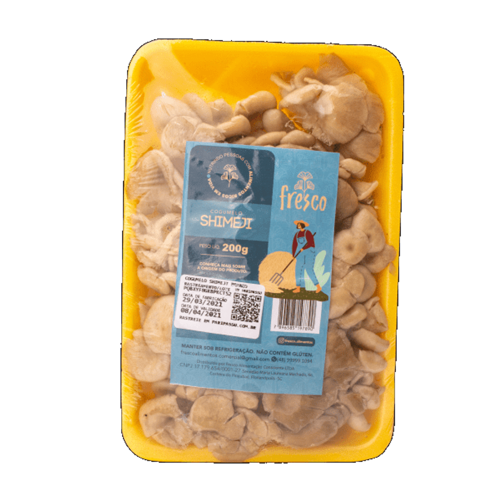 COGUMELO SHIMEJI FRESCO BANDEJA 200G supermercadosimperatriz