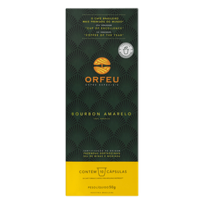 CAPSULA CAFE ORFEU C/10UN BOURBON AMARELO CAPSULA CAFE ORFEU C/10UN BOURBON AMARELO