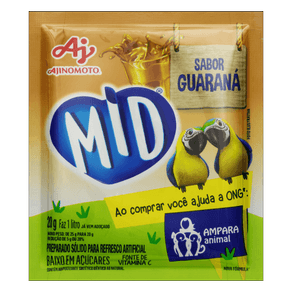 REFRESCO MID 20G PO GUARANÁ REFRESCO MID 20G PO GUARANÁ