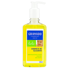 SABONETE LÍQUIDO GRANADO 250ML BEBE TRADICIONAL SABONETE LÍQUIDO GRANADO 250ML BEBE TRADICIONAL