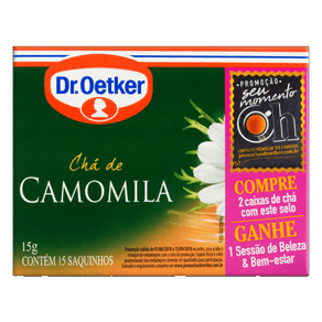 CHA DR OETKER 15GR CAMOMILA C/15