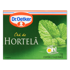 CHA DR OETKER 15GR HORTELA C/15