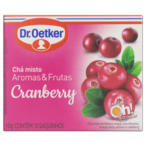 CHA DR OETKER 10GR 10 SACHES FF CRAMBERRY CHA DR OETKER 10GR 10 SACHES FF CRAMBERRY