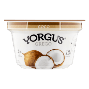 IOGURTE CAFÉ COCO GREGO YORGUS 130G IOGURTE CAFÉ COCO GREGO YORGUS 130G