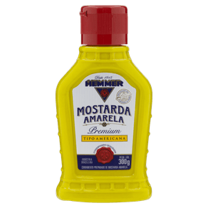 MOSTARDA HEMMER 300GR AMARELA PREMIUM MOSTARDA HEMMER 300GR AMARELA PREMIUM