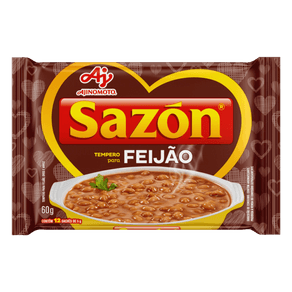 TEMPERO PARA FEIJÃO SAZON 60G MARROM TEMPERO PARA FEIJÃO SAZON 60G MARROM