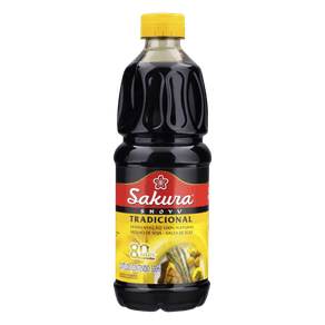 MOLHO SOJA SAKURA PT 500ML TRADICIONAL MOLHO SOJA SAKURA PT 500ML TRADICIONAL