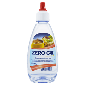 ADOÇANTE SACARINA ZERO CAL 100ML ADOÇANTE SACARINA ZERO CAL 100ML